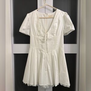 The Vintage Shop White Mini Dress
